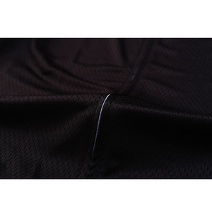 Maillot de Ciclismo para Hombre, Negro con Estampado Floral, Manga Corta, Cierre de Cremallera, Transpirable, Ajustado, de Malla de Poliéster, Top Deportivo de Verano de Secado Rápido - Product Image 3