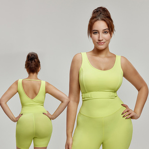 Vêtements de fitness pour femmes, hauts de yoga sans couture, couleurs unies, manches longues, tops d'entraînement, gym, séchage rapide, respirant, ensembles de yoga, taille ample - Product Image 1