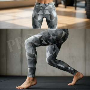 Ropa de Gimnasio Hecha a Medida, Ropa Deportiva al por Mayor, Leggings de Yoga de Color Liso, Pantalones de Gimnasio con Estampado Personalizado - Product Image 4
