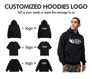 Custom Logo Heavyweight Oversized Hoodie Mens Streetwear Cotton Polyester Pullover Hoodie Premium Quality <b>Bulk</b> Manufacturer - Product Image 6