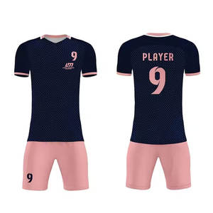 Nuevo uniforme de fútbol personalizado a la venta a precio económico con impresión por sublimación. - Product Image 1