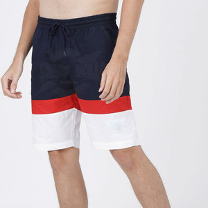 Sporty Solid Men's Board Shorts Classic Modern Stylish Mid Waist <b>Drawstring</b> Closure Polyester/Cotton Quick Dry Summer Casual - Product Image 5