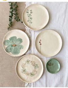 Service de vaisselle moderne en porcelaine, assiettes carrées vertes à motif bambou, finition brillante, passe au lave-vaisselle, assiettes de service pour les dîners et les réceptions - Product Image 2