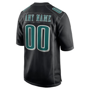 Jersey de Fútbol Americano Personalizado de Marca Privada para Hombre, Alta Calidad, Mejor Diseño, Patrón Sólido, Corto, 100% Transpirable, Talla Grande - Product Image 4
