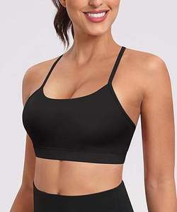 Soutien-gorge de sport respirant de haute qualité avec logo frontal sans couture, nouveau design, pour le yoga et le fitness, pour femmes, grandes tailles, fabriqué au Pakistan - Product Image 3