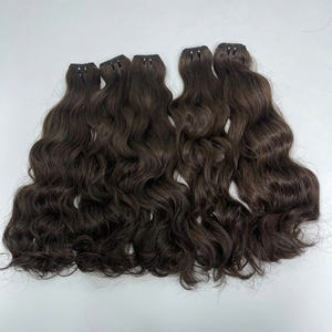 Disponible en Muchas Longitudes, el Mejor Cabello Natural Ondulado, Cabello Virgen en Trama, Hermoso Cabello Humano Vietnamita 100% - Product Image 4