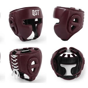 Protector de Cabeza de Boxeo al por Mayor, Cuero Premium y PU, Protección Facial Completa, Casco para Entrenamiento y Sparring, Precio de Fábrica OEM - Product Image 6