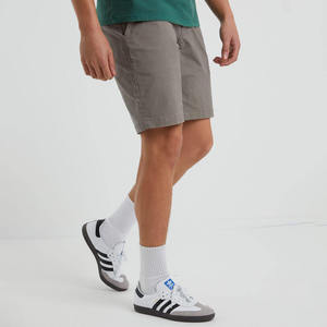 Shorts chino homme coupe classique 100% coton, shorts de travail formels avec poches, couleur unie, légers, respirants, logo personnalisé - Product Image 6