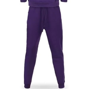 Conjunto Deportivo de Sudadera con Capucha y Pantalones de Chándal de Algodón Grueso Personalizado al por Mayor para Hombre, Tallas Grandes, Unisex, con Apliques Bordados, Ecológico - Product Image 4