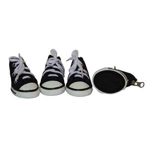 Juego de 4 Zapatillas Deportivas Casuales de Lona Extreme-Skater con Agarre para Mascotas - Product Image 3