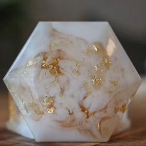 Caja de pañuelos de resina de alta calidad, forma redonda, multicolor, perfecta para regalo, familiares y amigos - Product Image 1