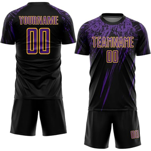 Conjunto de Camiseta de Fútbol Sublimada Personalizada para Hombre, Azul y Blanco, Nombre del Equipo 00, Absorbe la Humedad, Manga Corta, Ajuste Atlético, para Todas las Temporadas - Product Image 5