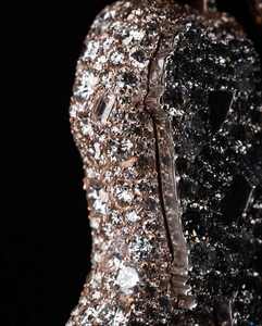 Joyería Iced Personalizada, Cadena Cubana de Plata 925 Estilo Hip Hop, Colgante de Letra Vertical de Moissanita de 2 Capas - Product Image 3