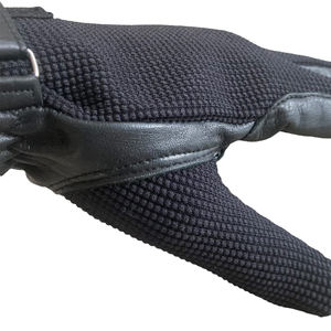 Guantes de equitación de cuero antideslizantes de alta calidad personalizados al por mayor, guantes transpirables y resistentes al viento - Product Image 4