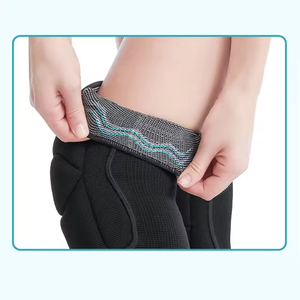 สนับเข่ากีฬาแบบบางพร้อมสปริงเสริมแรงและบูสเตอร์สำหรับรองรับข้อเข่า ขายส่ง - Product Image 6