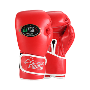 ออกแบบโลโก้แบบมืออาชีพ ถุงมือชกมวยแบบผูกเชือก 10OZ 12OZ 14OZ 16OZ หนังแท้ ระบายความชื้น สำหรับฝึกซ้อมศิลปะการต่อสู้ - Product Image 4