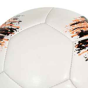 Nouveau design, ballon de football taille 5 pour l'entraînement sportif, en cuir PU PVC cousu à la machine, avec faible MOQ et logo personnalisé. - Product Image 3