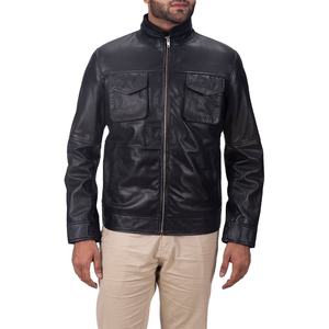 Veste en cuir pour homme de qualité supérieure, veste en cuir personnalisée pour l'extérieur, avec le meilleur matériau en cuir de vache véritable, vestes pour homme - Product Image 1