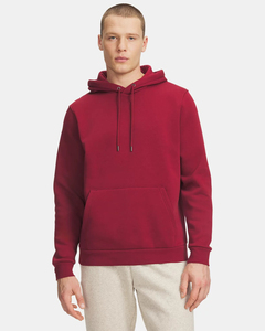 RALMED SPORTS Street Wear Men's Regular Fit Zipper-Up Hooded Sweatshirt Solid Color 100% Cotton Fleece Breathable Casual Autumn - Product Image 1