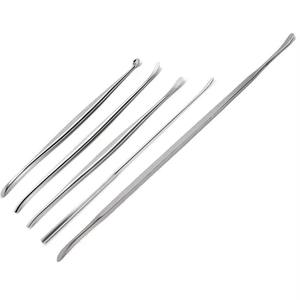 ชุดเครื่องมือผ่าตัดปลายสองด้าน Penfield จำนวน 5 ชิ้น # เครื่องมือผ่าตัดกระดูกสันหลังและสมอง 3 ชิ้น ขนาด 19.8 ซม. - Product Image 1