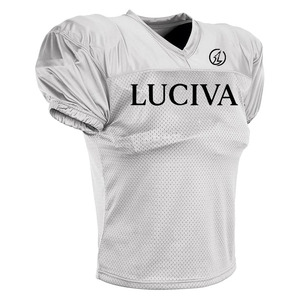 New Style Men's V-Neck Football Uniform American Football Jersey Plus Size Breathable Wear - Product Image 1