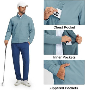 LUCIVA <b>Slate</b> Horizon: The Performance Essential Technical Softshell Jacket Softshell jacket Men's - Product Image 5