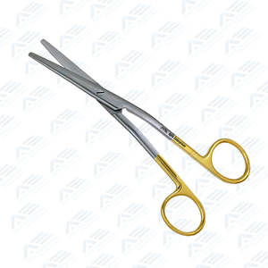 TC Cottle Dorsal Tijeras Instrumentos médicos 16cm Medio oro Carburo de tungsteno Insertado Acero inoxidable Metzenbaum Tijeras - Product Image 5