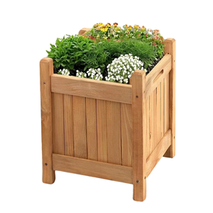 Wholesale Acacia Wood Raised Garden Bed, Decorative Wooden <b>Planter</b> Box For Outdoor <b>Vegetables</b> Flowers Vietnam - Product Image 1
