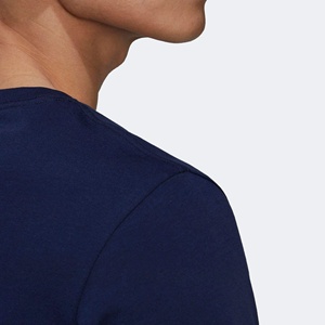 Camiseta de Cuello Redondo Personalizada, Informal, Combinable con Todo, de Color Sólido, Talla Grande, Ajustada, para Hombre - Product Image 2