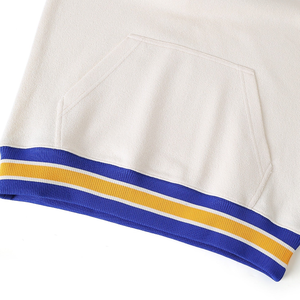 Sweat à capuche beige personnalisé SHRho Sorority, boutonné sur le côté, manches longues, lettres grecques, pour groupes universitaires, vente en gros à prix abordable - Product Image 3