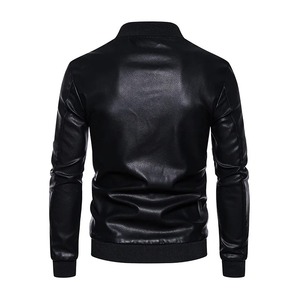 Chaqueta de Cuero para Hombre, Nueva Colección 2026, Alta Calidad, Personalizada, con Cuello Alto, Estilo Urbano, Forro de Lona y Logotipo Frontal - Product Image 6