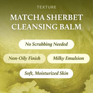 Bálsamo Limpiador de Té Verde YADAH 100ml, Desmaquillante, Limpiador Facial, Fórmula Sorbet-to-oil-to-milk, Oliva, Girasol, Jojoba - Product Image 3
