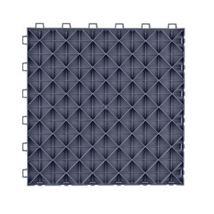 Confezione da 50 Piastrelle Incastrabili 12 X 12 X 0,53 Pollici per Pavimento del Garage, Antiscivolo con Texture su Entrambi i Lati, in PP per Miglioramento Pavimento Garage - Product Image 3