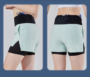 Women Peach Hip Lifting Fitness <b>Shorts</b> High Waist Breathable Sports Hot <b>Short</b> <b>Shorts</b> Muti Color Custom logo Running <b>Tight</b> <b>Shorts</b> - Product Image 2