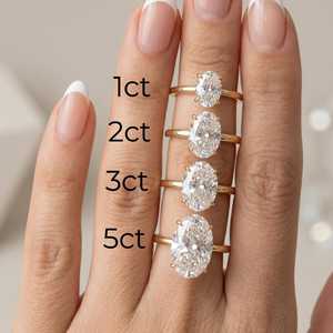 Diamante Suelto Cultivado en Laboratorio, Corte Ovalado, Color EF, Claridad VVS1-VS2, 1CT, Personalizable, para Joyería, Pulido a Mano - Product Image 6