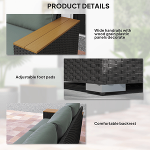 เก้าอี้โซฟาสำหรับพักผ่อนกลางแจ้ง - Product Image 4