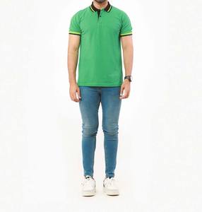 Venta Directa de Fábrica, Camisetas Polo Suaves sin Estampado, Camisetas Polo de Golf para Hombre, Cuello Alto Acanalado, 100% Algodón, Camisetas Polo Tie Dye para Hombre - Product Image 3