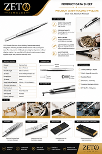 Alicates profesionales de mandril pequeño para envolver y formar anillos, de acero inoxidable, para joyería, con agarre suave y resorte. - Product Image 3