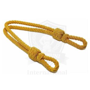 Hot Sale Generals Bullion Wire Cap <b>Cords</b>-Tactical Uniform Accessories Coated Finish Customizable Diameter Length High Quality - Product Image 1