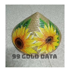 Sombrero de Hoja de Palma Vietnamita Hecho a Mano, Diseño Tradicional Non La para Tiendas Minoristas - Product Image 2