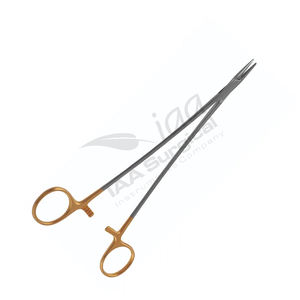 Pinça Porta Agulhas Olsen Hegar Manual de Alta Qualidade 17cm em Aço Inoxidável Instrumentos Cirúrgicos Porta Agulhas de Sutura CE - Product Image 2