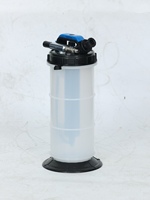Machine d'aspiration d'huile manuelle et pneumatique de 10 L, corps en plastique, changeur d'huile pour atelier