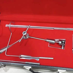 Instruments laparoscopiques Ariston International, rétracteur hépatique manuel flexible en acier doré, pour laparoscopie, à vendre - Product Image 4