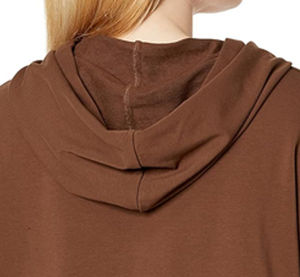 Fabricante OEM ODM, Sudaderas Cortas con Capucha para Mujer, Crea Tu Propio Estilo, Sudadera Corta de Algodón Terry para Mujer - Product Image 6