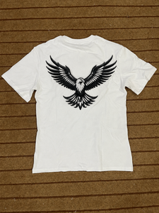 T-shirt en coton Night Hawk à col rond et manches courtes, unisexe, décontracté, imprimé, respirant, coupe classique - Product Image 2