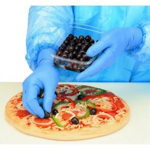 Ansell Versa <b>Touch</b> 92-465 Blue Nitrile Splash <b>Gloves</b> offers excellent chemical and mechanical properties, comfort and dexterity - Product Image 6