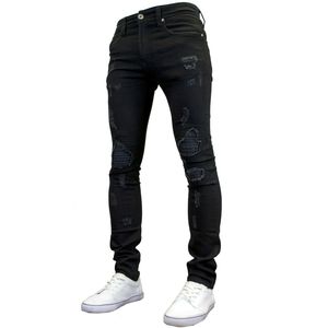 Jeans en denim pour homme de qualité supérieure Coupe droite classique Pantalons décontractés Conçus pour un confort quotidien Mode moderne et durabilité longue durée - Product Image 2