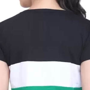 Camiseta Casual de Secado Rápido y Transpirable para Mujer, de Algodón/Poliéster, Diseña la Tuya Propia, Oferta, Precio Bajo, Lisa - Product Image 5