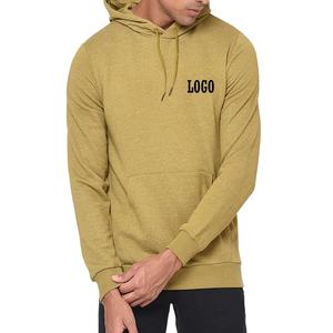 Nouveau style de costume à capuche en coton décontracté pour hommes automne et hiver avec logo personnalisé ensemble de sweats à capuche surdimensionnés pour hommes - Product Image 1