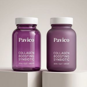 Botella para Suplementos, Boca Ancha Redonda, HDPE, Capacidad Personalizada, Tapa Roscada Morada para Vitaminas y Pastillas, Fábrica en Vietnam, OEM, ODM - Product Image 1